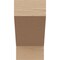 Ekena Millwork 5"W x 5"D x 10"H Wide Clemmons Rough Cedar Woodgrain TimberThane Corbel, Primed Tan CORUR05X05X10CLERCPR - alternate 3